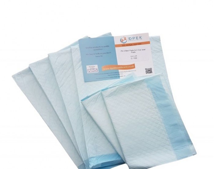 DPEK Disposable & Absorbent pads for Floor & Bed 5pk