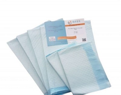 Disposable & Absorbent pads for Floor & Bed 5pk 90 x 60cm 